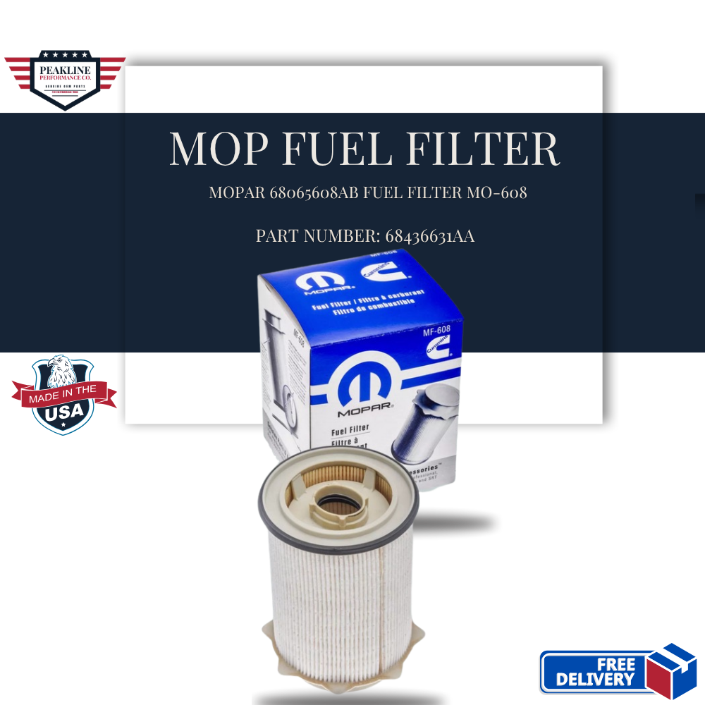 Mopar 68065608AB Fuel Filter MO-608