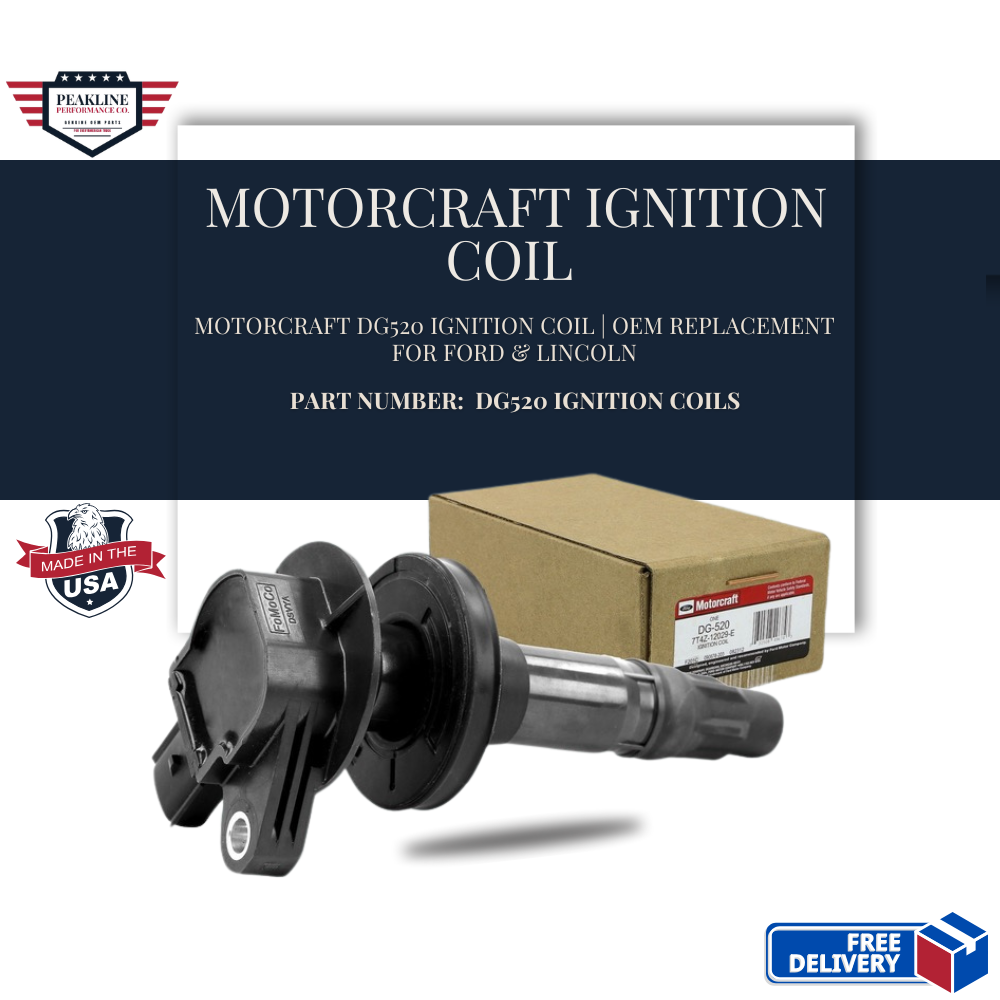 Motorcraft DG520 Ignition Coil | OEM Replacement for Ford & Lincoln