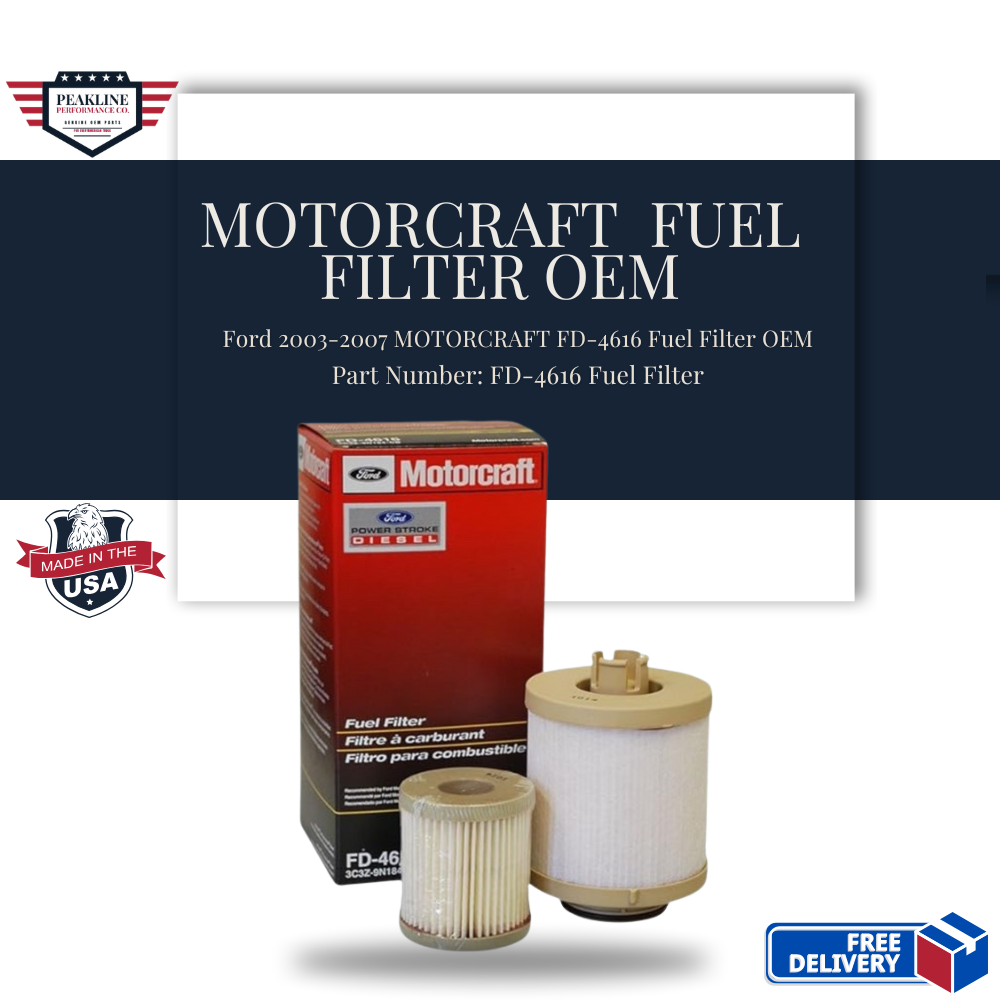 Ford 2003-2007 MOTORCRAFT FD-4616 Fuel Filter OEM