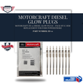 Motorcraft ZD-11 Diesel Glow Plugs – Pack of 8 | OEM Replacement for Ford Powerstroke