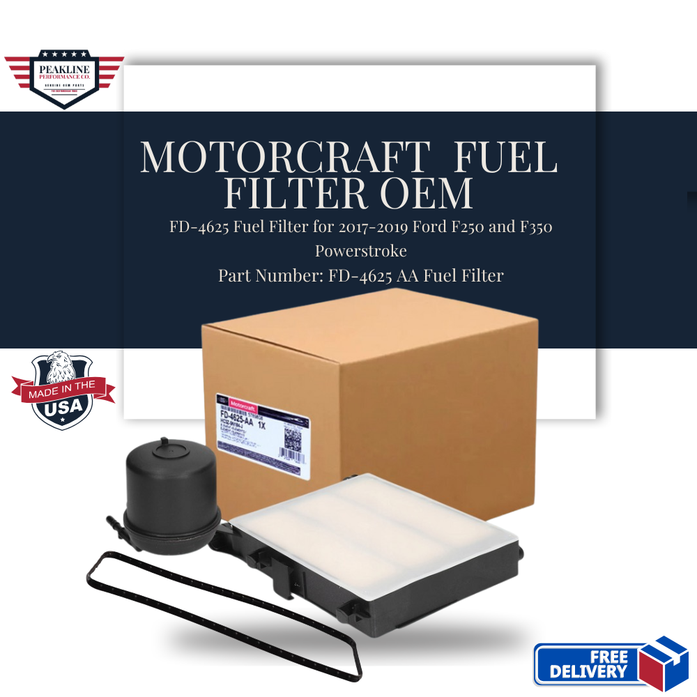 OEM Motorcraft FD-4625 Fuel Filter for 2017-2019 Ford F250 and F350 Powerstroke