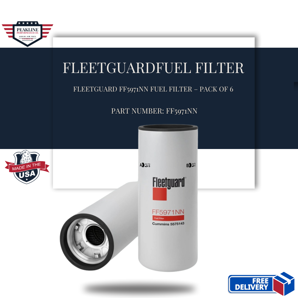 Fleetguard FF5971NN Fuel Filter – Pack of 6