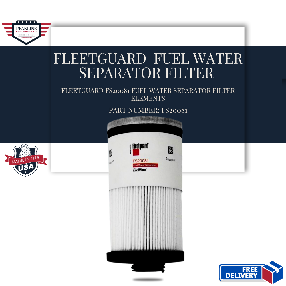 FleetGuard FS20081 Fuel Water Separator Filter Elements