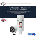 Fleetguard FS1000 Fuel Filter Water Separator Spin-On For Cummins 3329289 Pack of 6