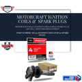 Motorcraft DG520 Ignition Coils & SP520 Spark Plugs – Set of 6 | OEM Ford Replacement