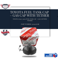 Toyota 77300-33070 Fuel Tank Cap – Gas Cap with Tether