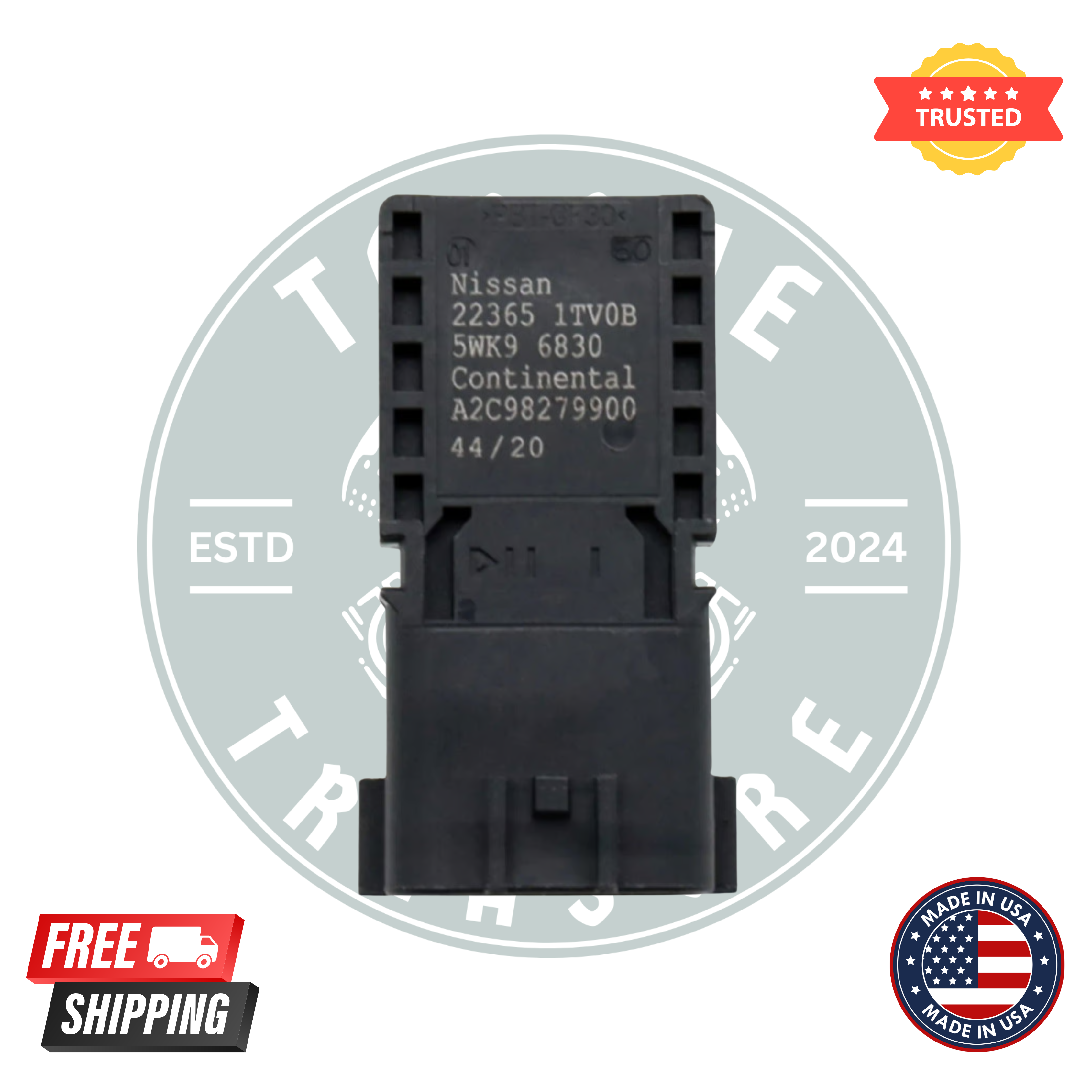 Genuine Nissan 22365-1TV0B PCV Valve | OEM Positive Crankcase Ventilation Valve | Fits Altima, Sentra, Rogue, Juke
