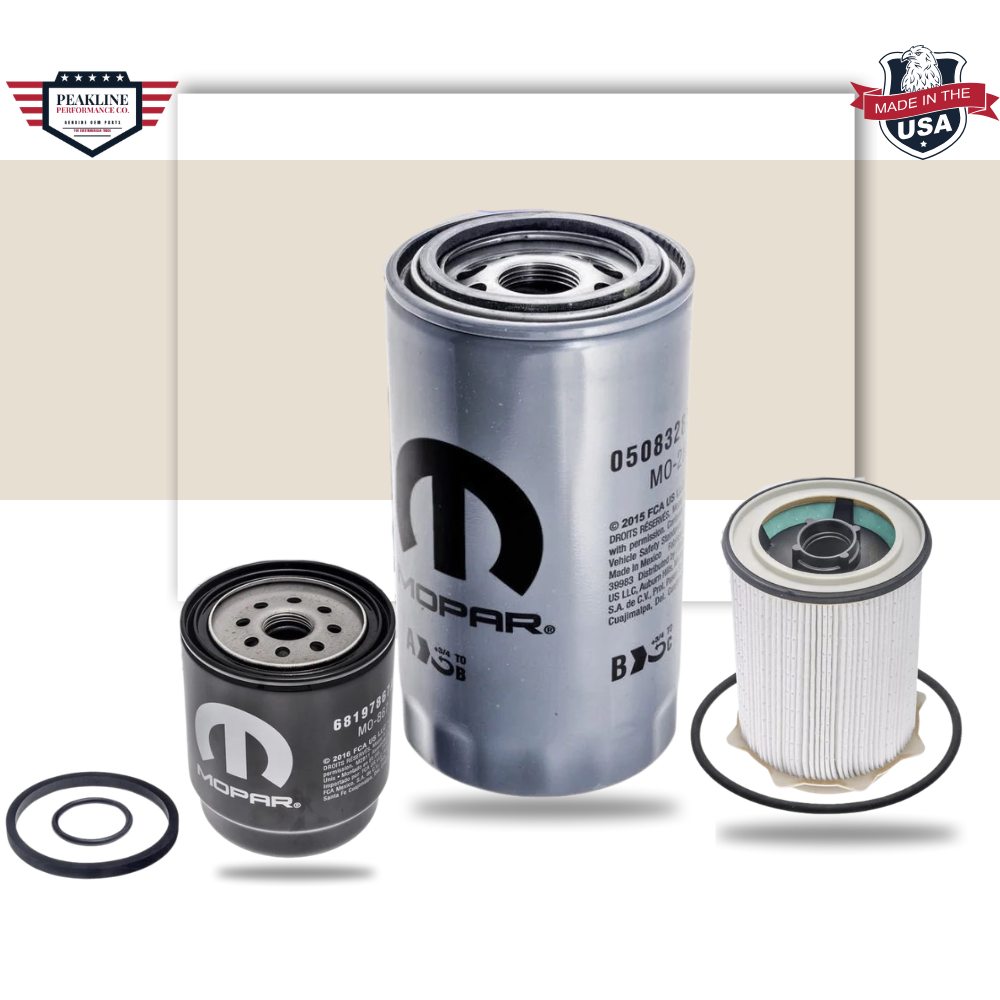 Mopar 2013-2018 Dodge RAM 2500-5500 6.7L Cummins Oil Fuel Filter Kit OEM