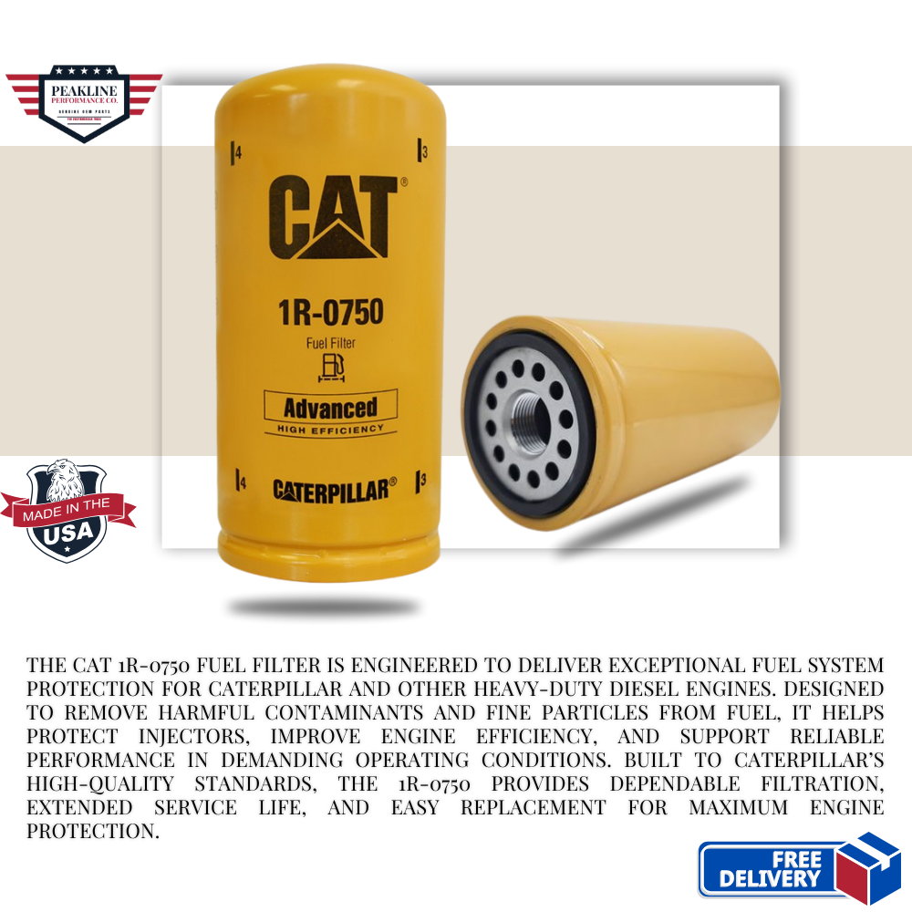 CAT 1R-0750 Fuel Filter Duramax Caterpillar 1R0750