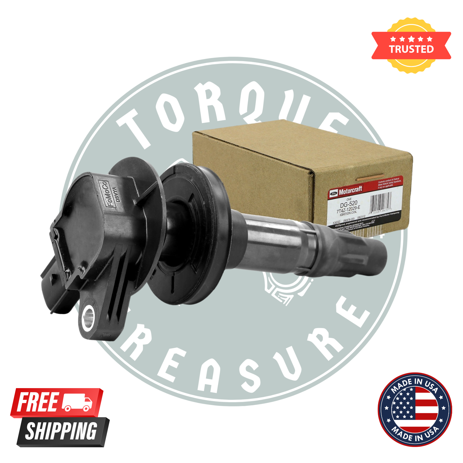 Motorcraft DG520 Ignition Coil | OEM Replacement for Ford & Lincoln