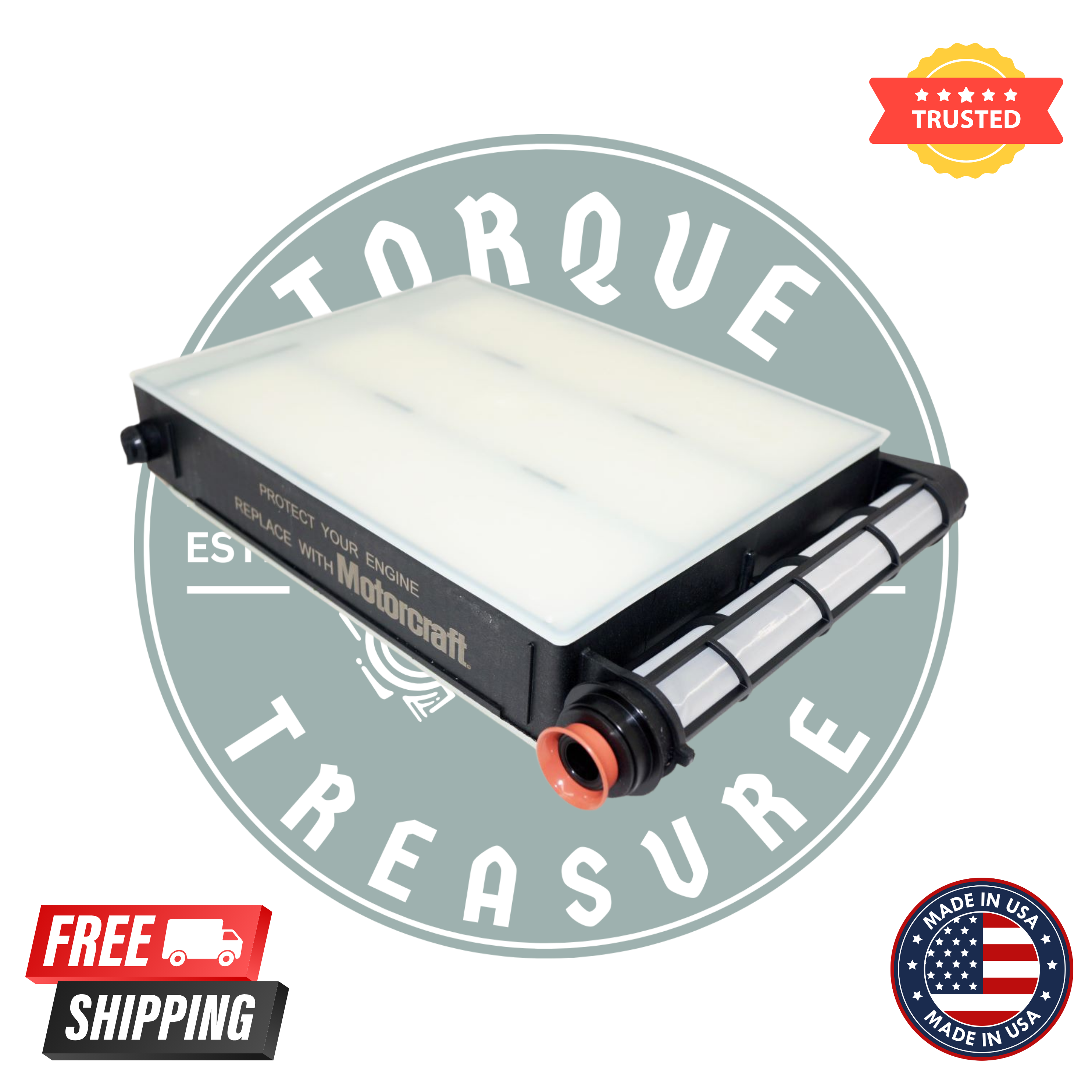 Motorcraft FD-4647 diesel fuel filter kit
Ford 6.7L Powerstroke fuel filter replacement
Genuine Motorcraft FD4647 filter set
Ford Super Duty diesel fuel filter kit