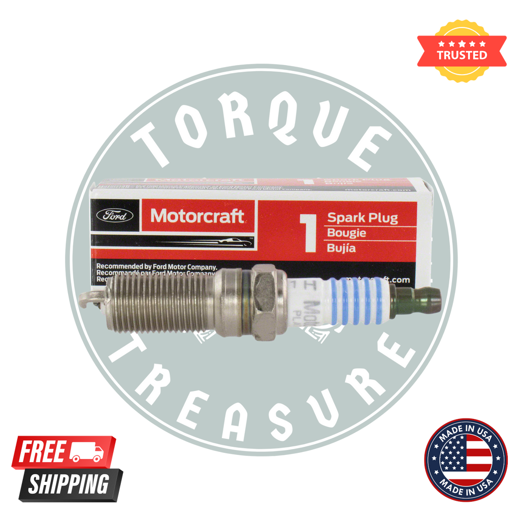 Motorcraft SP411 Spark Plugs – Pack of 6 | OEM Replacement for Ford & Lincoln
