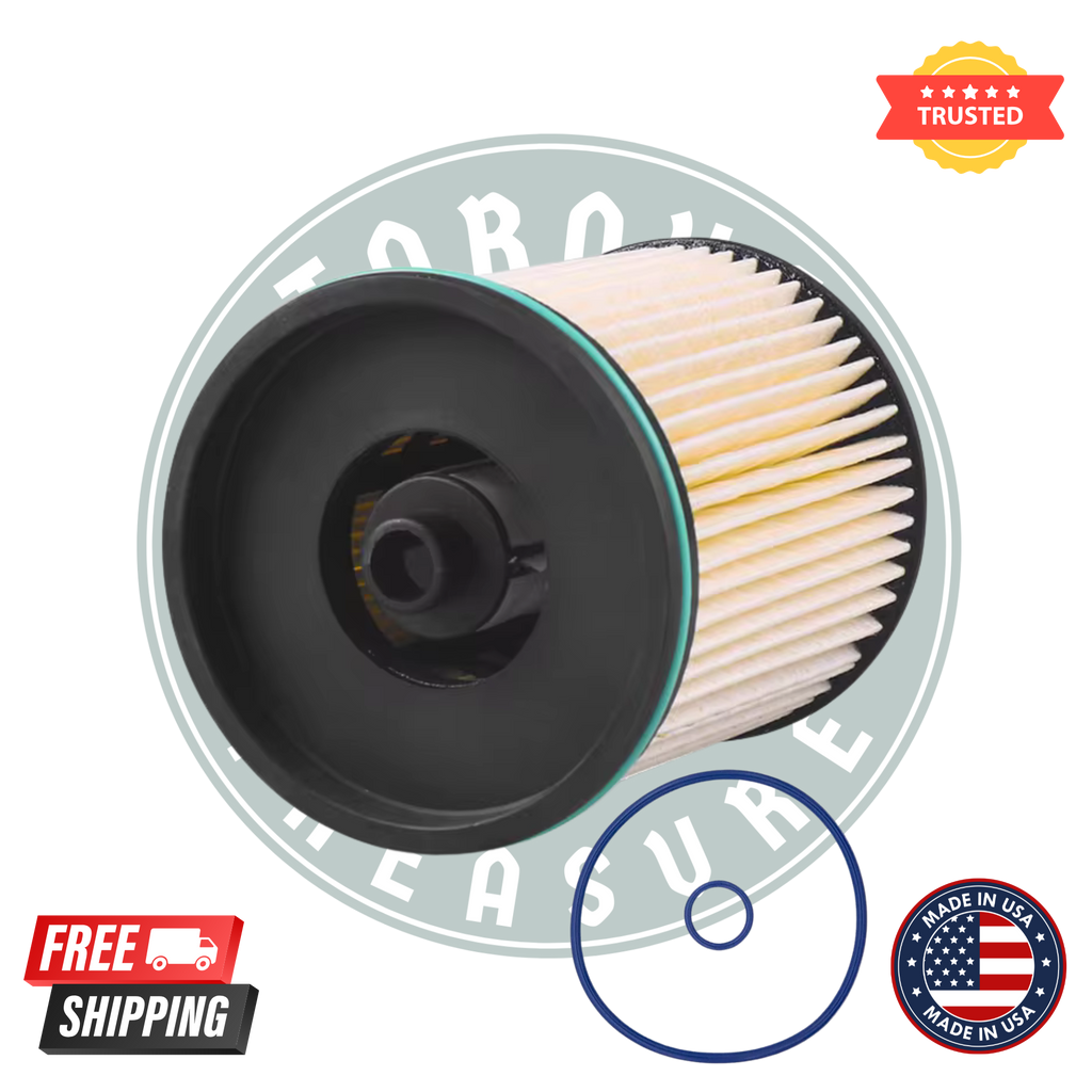 ACDelco TP1015 Fuel Filter Kit with Seals – GM Genuine OEM Replacement for Duramax Diesel Trucks