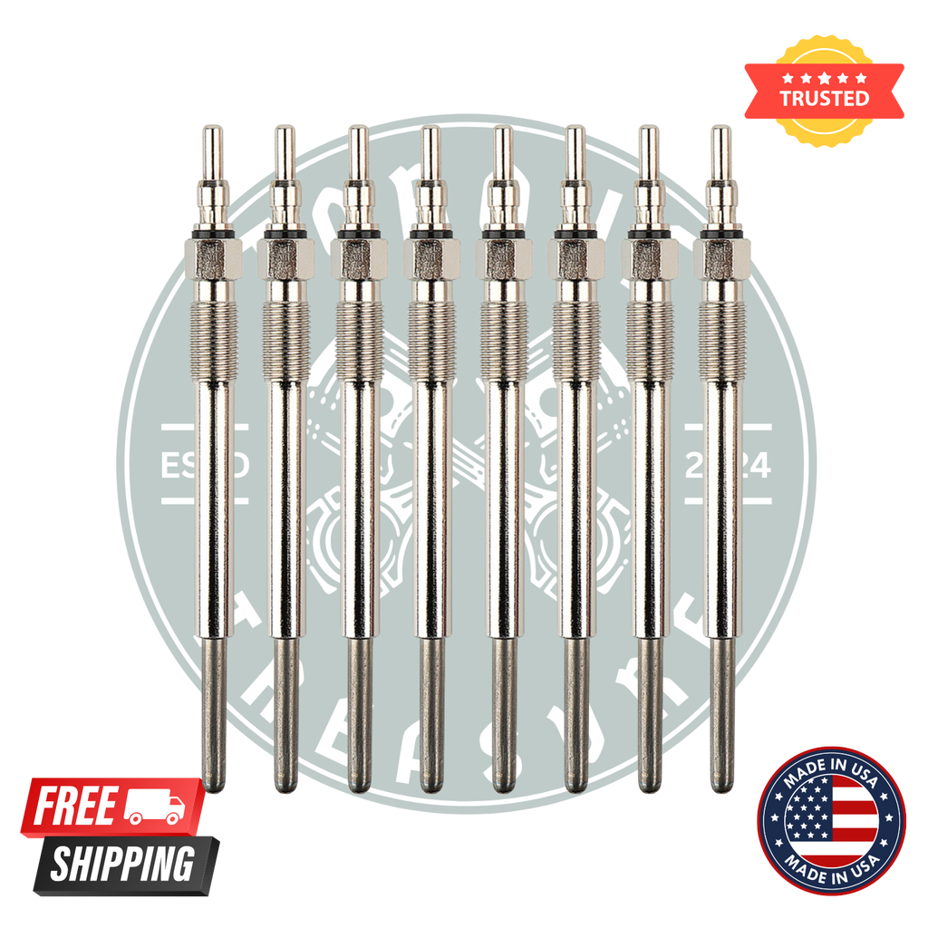 Motorcraft ZD-11 Diesel Glow Plugs – Pack of 8 | OEM Replacement for Ford Powerstroke