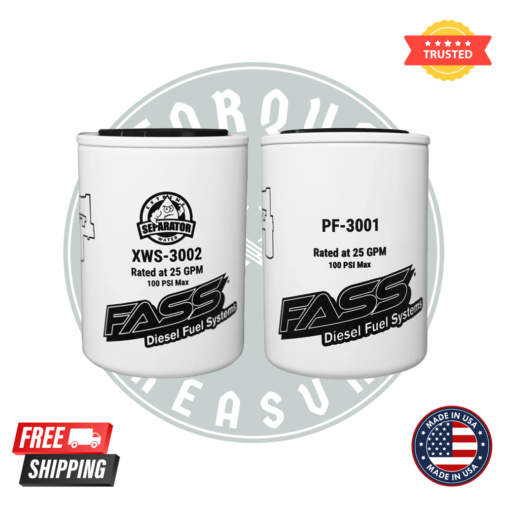 FASS Fuel Filter Bundle – XWS-3002 & PF-3001