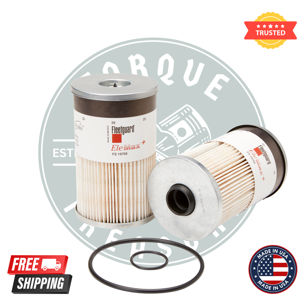 Fleetguard FS19765 Fuel/Water Separator Filter – Pack of 6